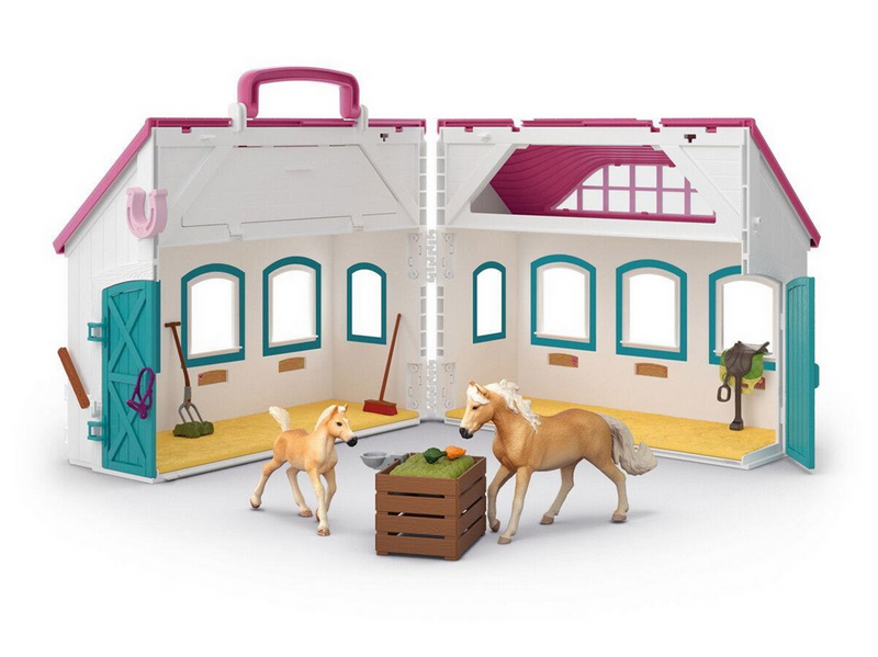Schleich Offener Stall Little Horseshoe