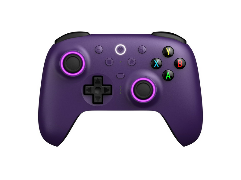 8BitDo Ultimate 2 Wireless 2.4G - TMR - RGB - Purple - Wireless Controller - PC