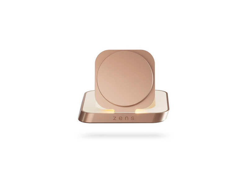 ZENS Magnetic Nightstand Charger Copper
