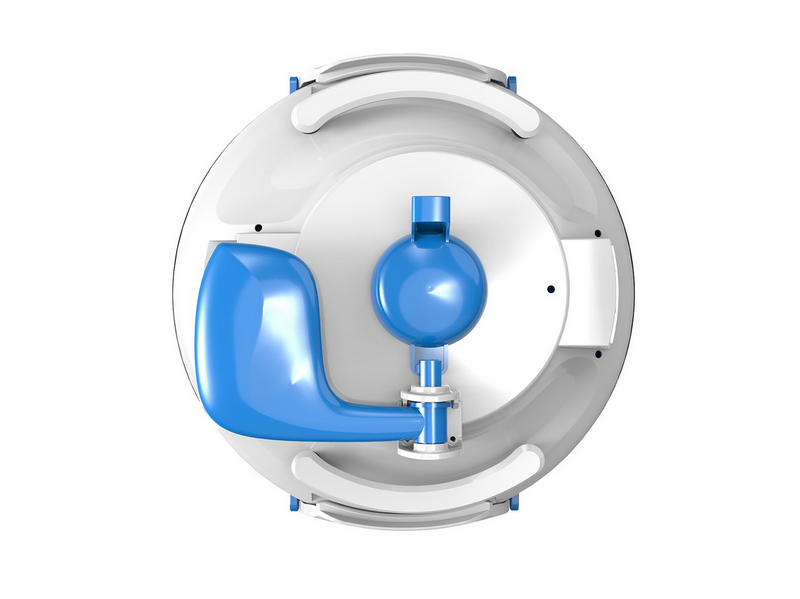 Swim & Fun MiniSplash Pool Robot Blue/white color
