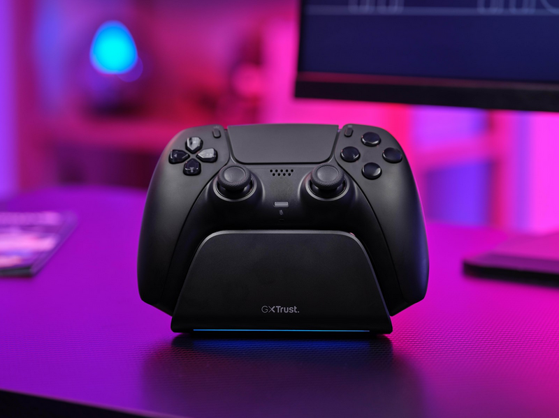 Trust GXT 255 Charge Stand - Black - Wired - Sony PlayStation 5