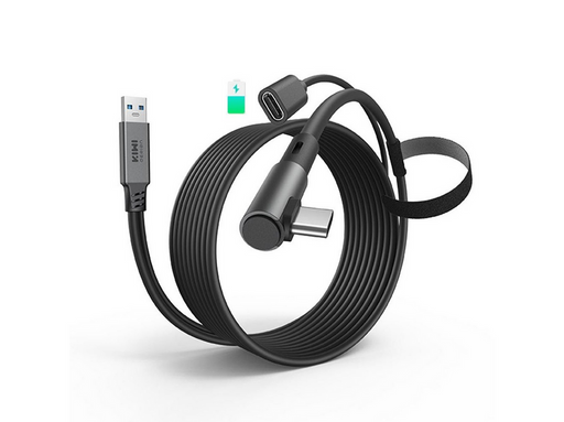 KiwiDesign 5 m Link Cable with 18 W Charging - Black