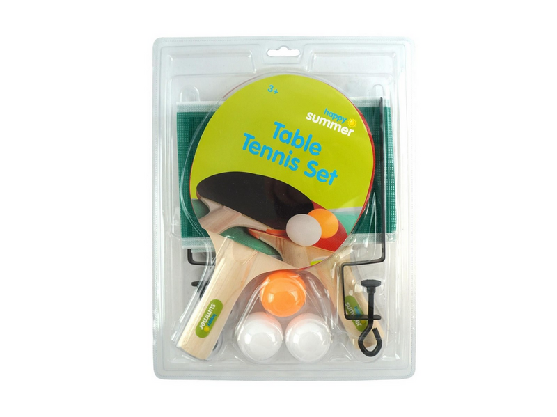 Happy Summer Table Tennis Set
