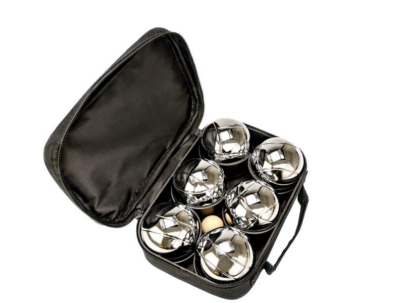 Petanque in nylon bag