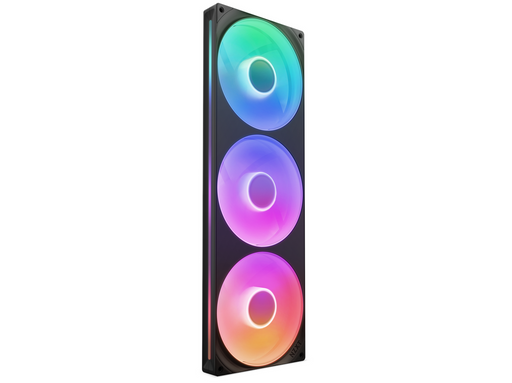 NZXT F420RGB Core (single frame 420mm fan) - Black - Gehäuselüfter - 420mm - Schwarz mit RGB LED - 34 dBA