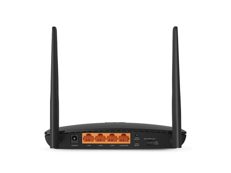 TP-Link TL-MR6400 300 Mbps Wireless N 4G LTE Router - 4G N Standard - 802.11n