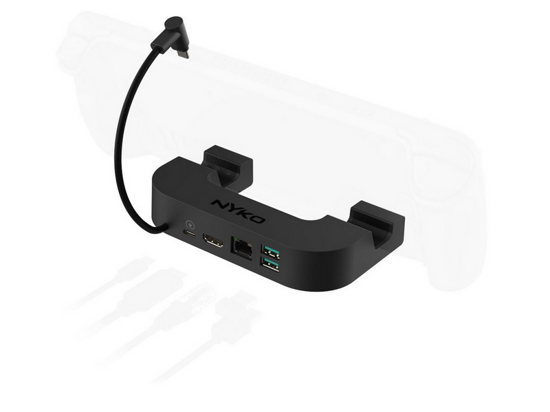 Nyko Power Dock 7-In-1 Usb-C Docking Station - Steam Deck