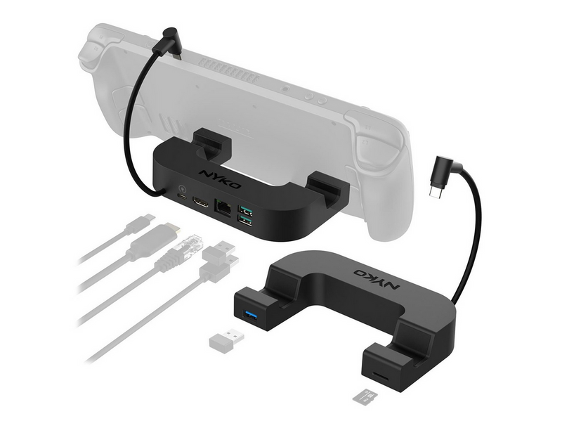 Nyko Power Dock 7-In-1 Usb-C Docking Station - Steam Deck