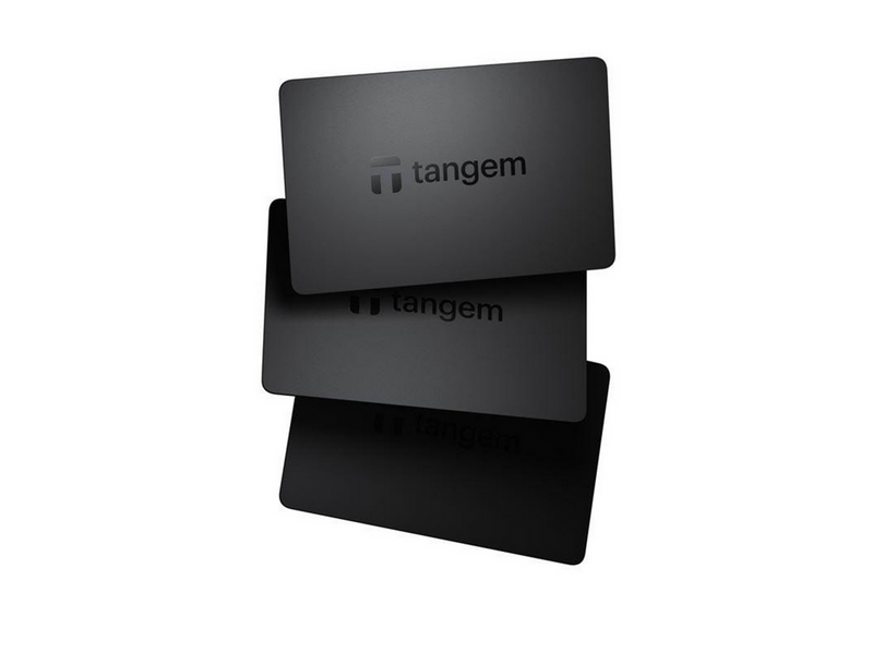 Tangem Wallet - 3-card set - Black