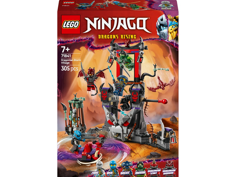 LEGO 71841 71841 Dragonisk stormlandsby