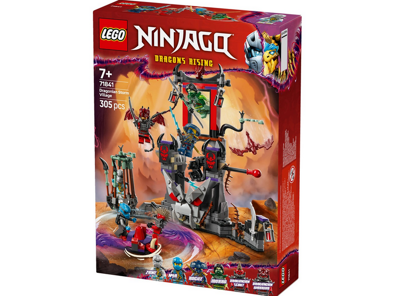 LEGO 71841 71841 Dragonisk stormlandsby