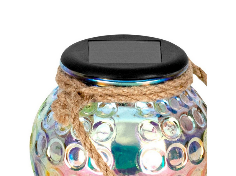 EGLO Solar table lamp Ø100 mm mother of pearl