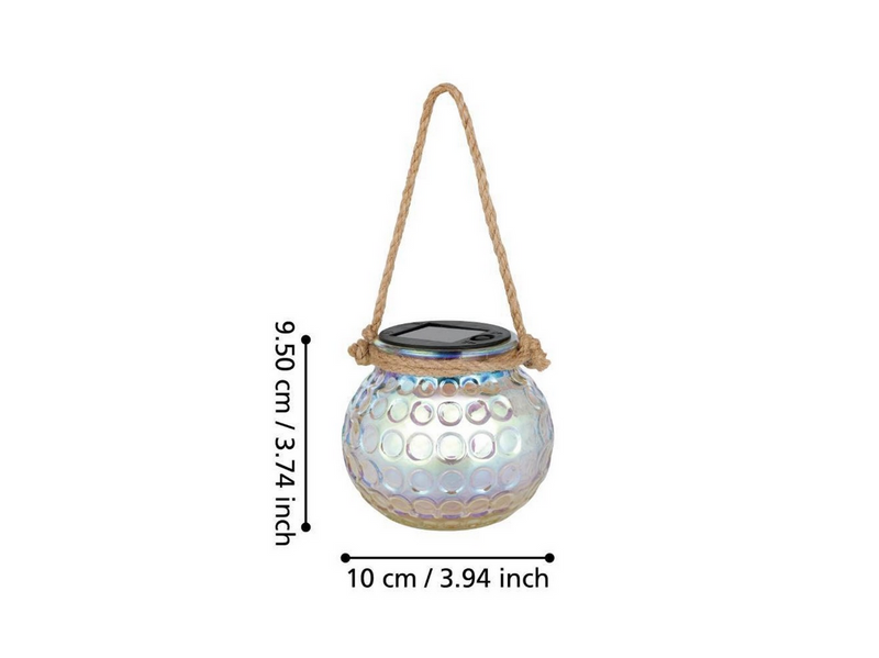 EGLO Solar table lamp Ø100 mm mother of pearl