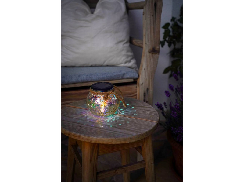 EGLO Solar table lamp Ø100 mm mother of pearl