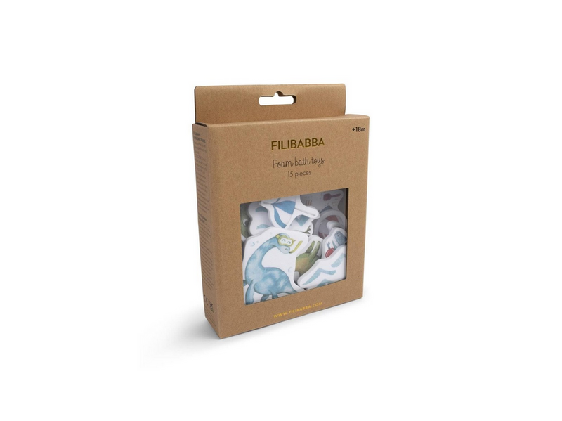Filibabba Foam bath toys - Dino Beach