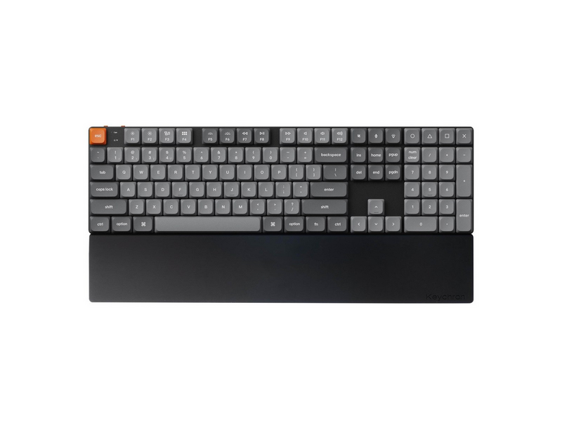 Keychron Silicone Palmrest K5 v2 / K5 Pro / K5 SE / K5 Max series - Handgelenkstütze - Schwarz