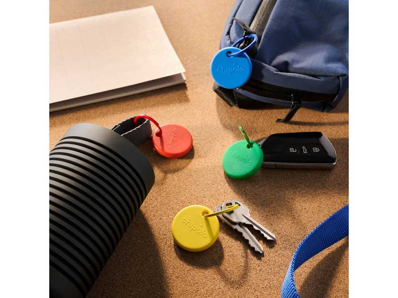 Chipolo POP - Red/Blue/Yellow/Green (4-Pack)