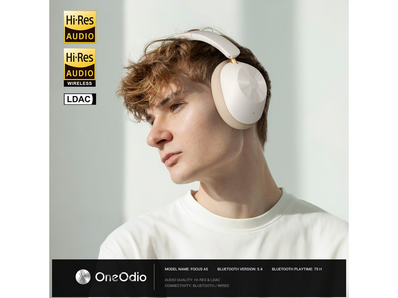 OneOdio A5 - ANC - White