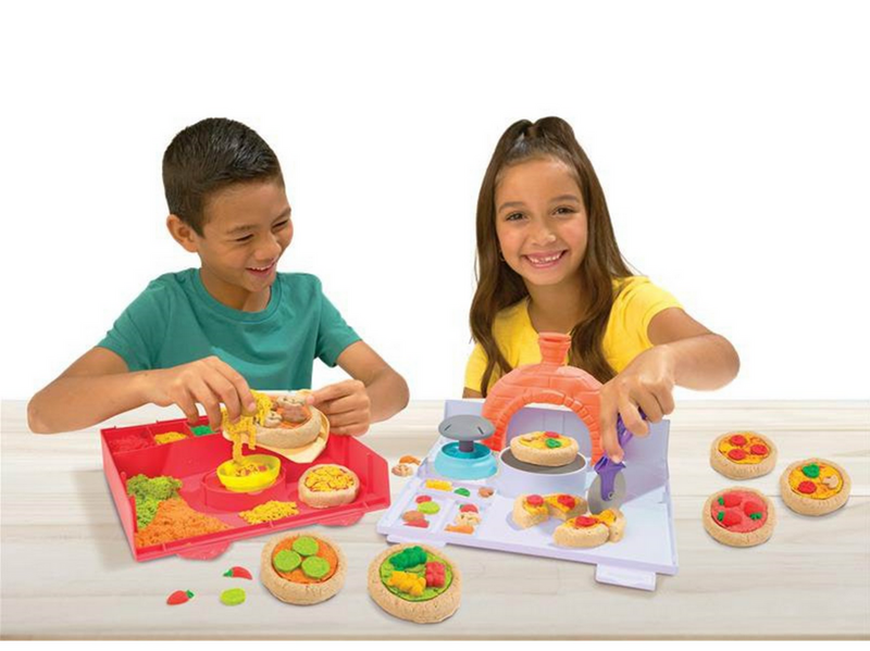 Kinetic Sand Squish Pizza
