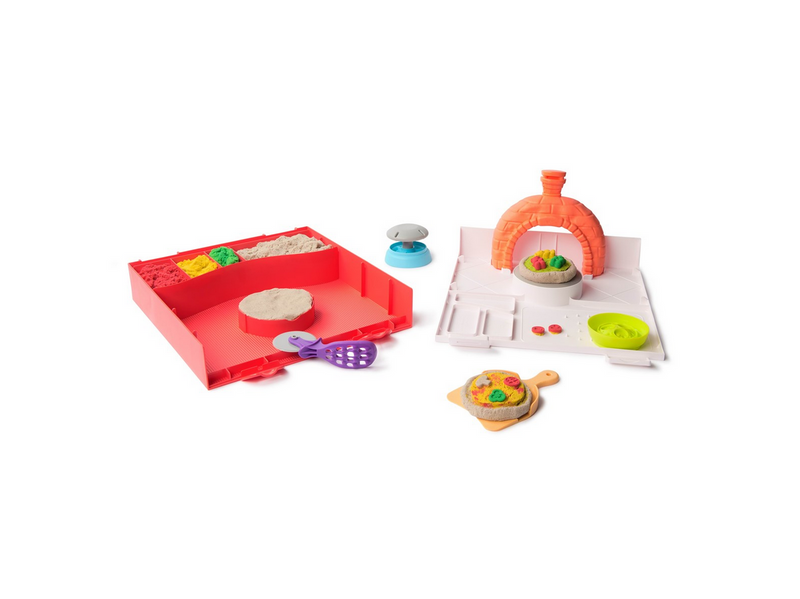 Kinetic Sand Squish Pizza
