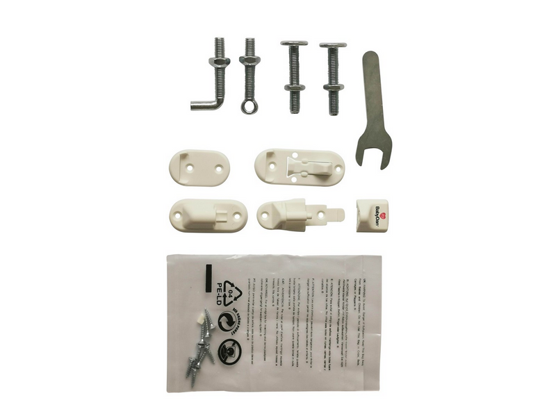 BabyDan Fittings for No Trip metal/Saga safety gate.
