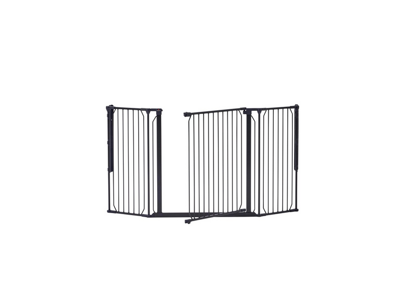 BabyDan CombiFit M Safety Gate 90-146 cm black