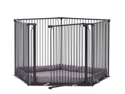 BabyDan CombiFit 5-sided playpen black