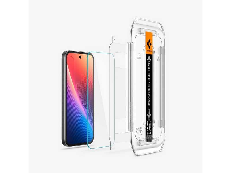 Spigen Glass tR EZ Fit 2 Pack - transparency - Google Pixel 9a