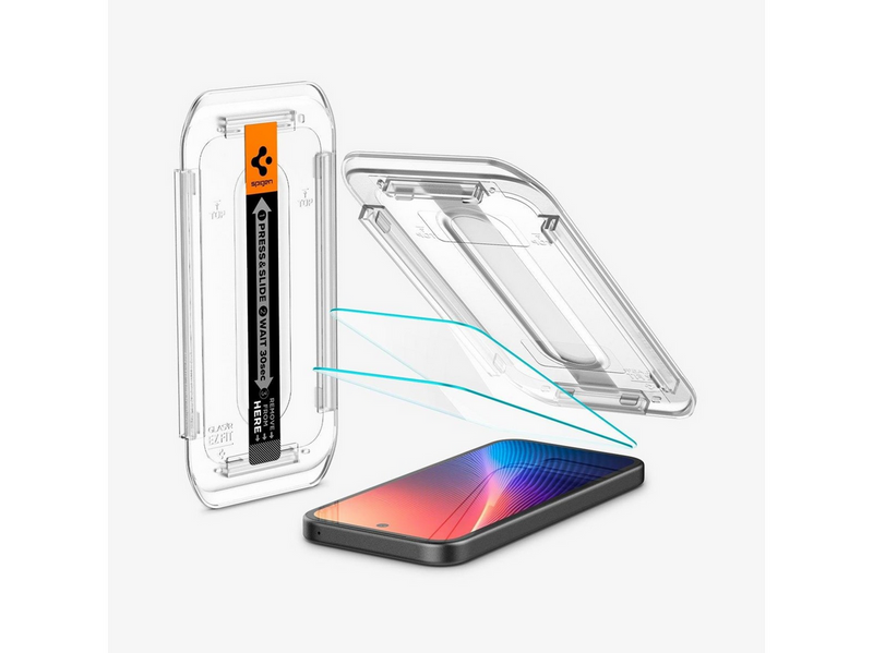 Spigen Glass tR EZ Fit 2 Pack - transparency - Google Pixel 9a