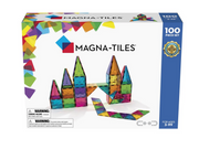 Magna-Tiles Clear Colours 100 pcs