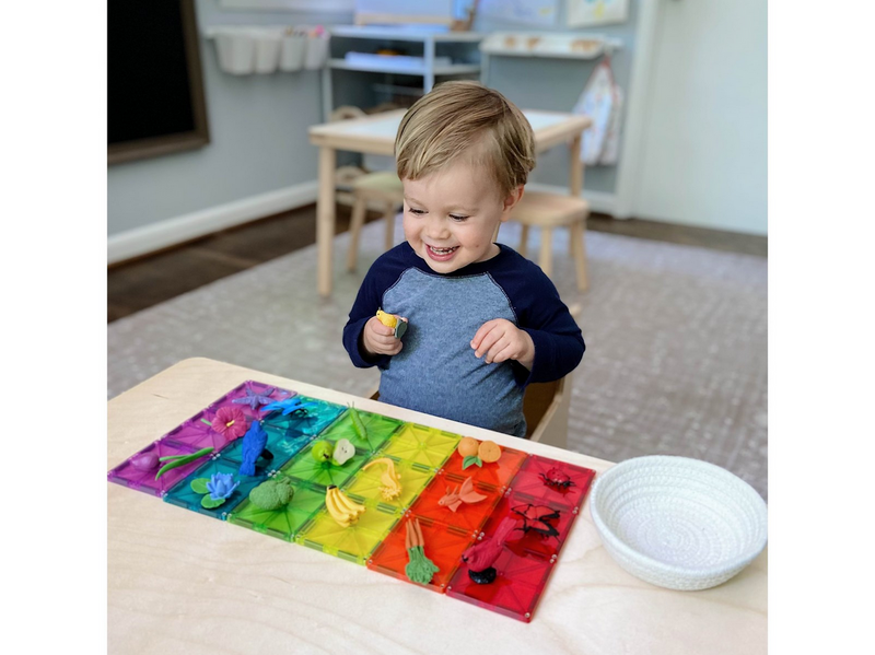 Magna-Tiles Clear Colours 100 pcs