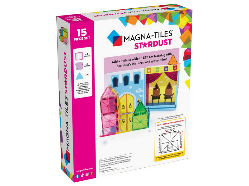 Magna-Tiles Stardust 15 pcs