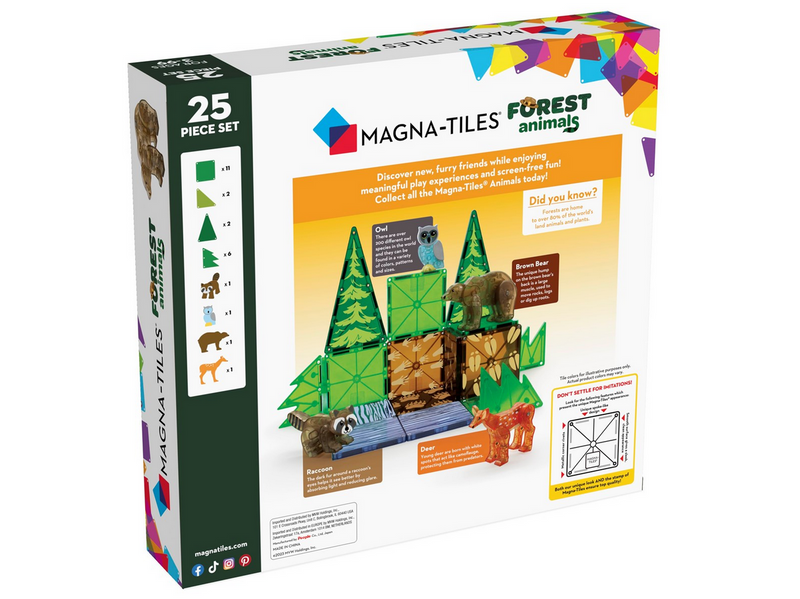 Magna-Tiles Forest Animals 25 pcs set