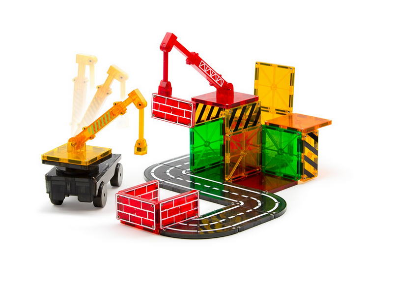 Magna-Tiles Builder 32-Piece Magnetic Building Set