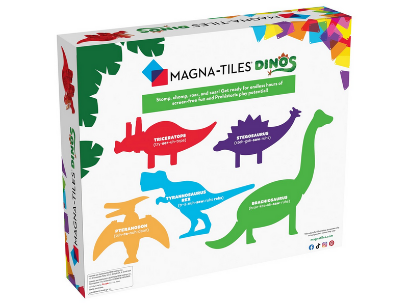 Magna-Tiles Dinos 5 pcs set