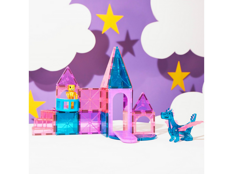 Magna-Tiles Castle 25-Piece Magnetic Construction Set