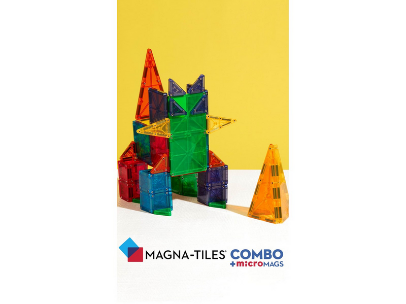 Magna-Tiles MicroMAGS Combo 46-Piece Set