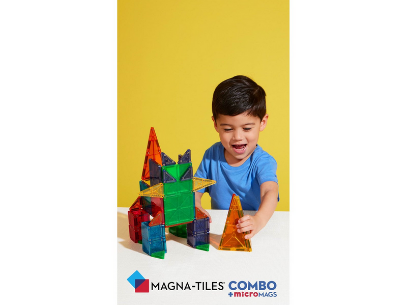 Magna-Tiles MicroMAGS Combo 46-Piece Set