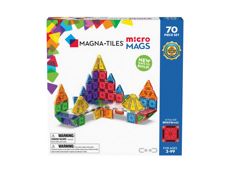 Magna-Tiles MicroMAGS Deluxe set 70pcs