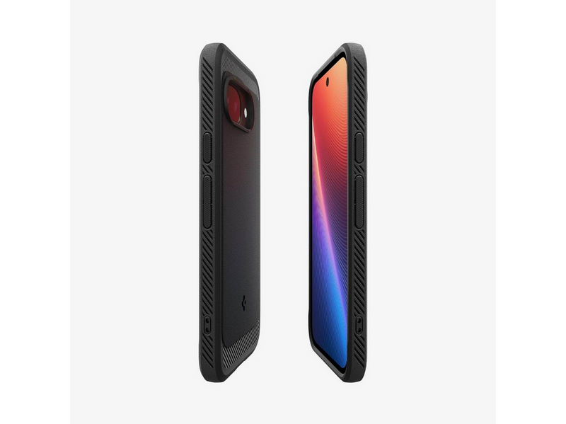 Spigen Rugged Armor MagSafe - matte black - Google Pixel 9a