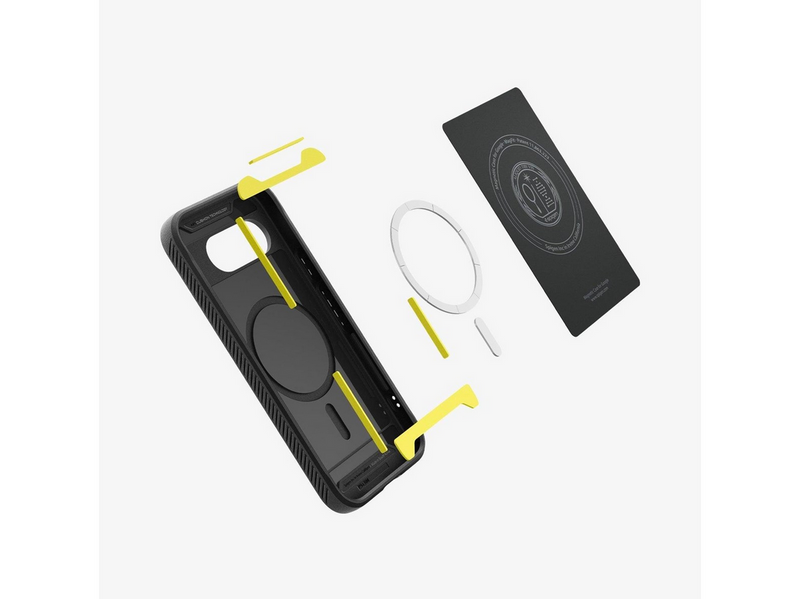 Spigen Rugged Armor MagSafe - matte black - Google Pixel 9a