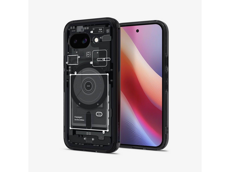 Spigen Ultra Hybrid MagSafe - zero one black - Google Pixel 9a