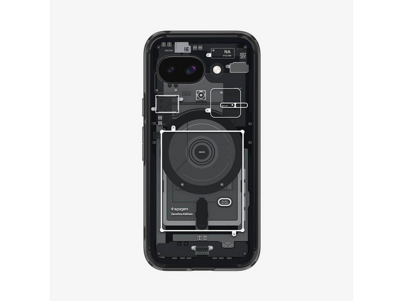 Spigen Ultra Hybrid MagSafe - zero one black - Google Pixel 9a
