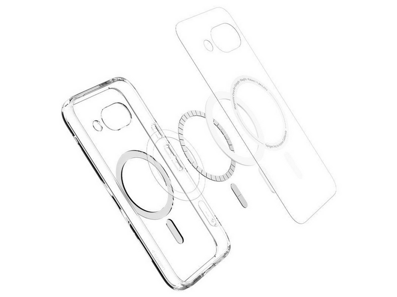 Spigen Ultra Hybrid MagSafe - clear white - Google Pixel 9a