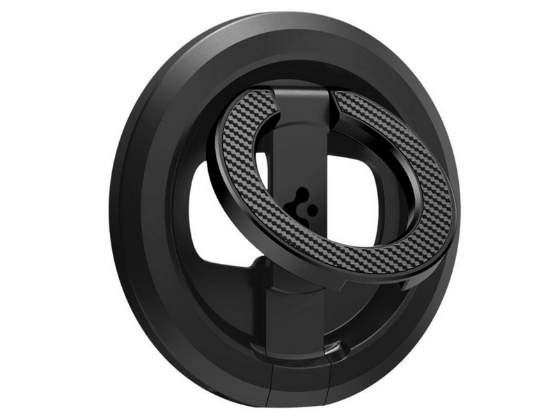Spigen O-Mag Magnetic Phone Holder with Adjustable Stand - black