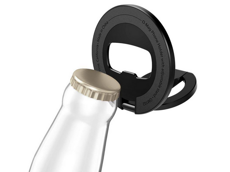 Spigen O-Mag Magnetic Phone Holder with Adjustable Stand - black