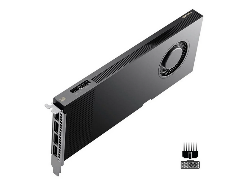 NVIDIA RTX PRO 4000 Blackwell Bulk - 24GB GDDR7 RAM - Grafikkarte