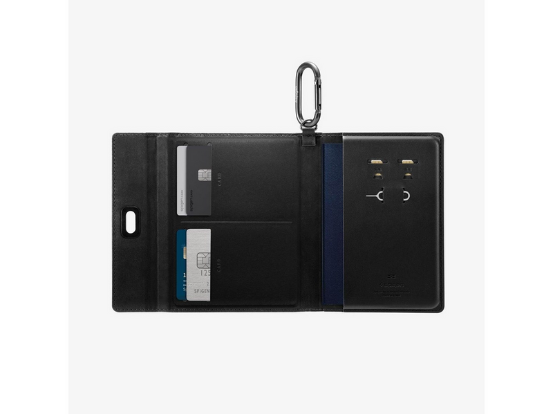 Spigen Universal AirTag Passport Holder - black