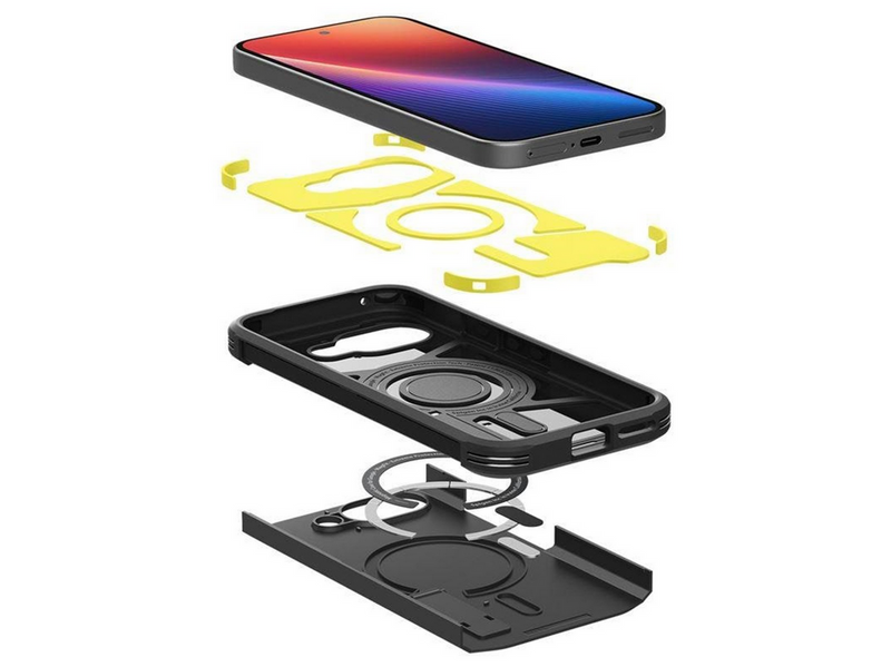 Spigen Tough Armor MagSafe - black - Google Pixel 9a