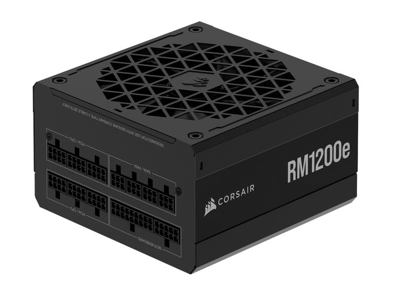 Corsair RM1200e Netzteile - 1200 Watt - 120 mm - ATX 3.1 - 80 Plus Gold zertifiziert
